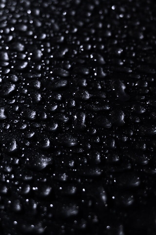 Вода собирается в капли обои