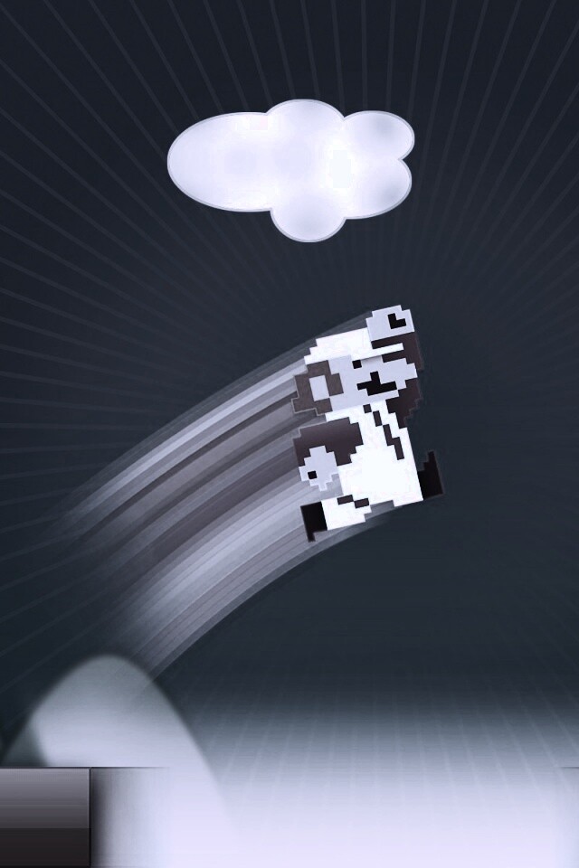 Прыжок Марио обои