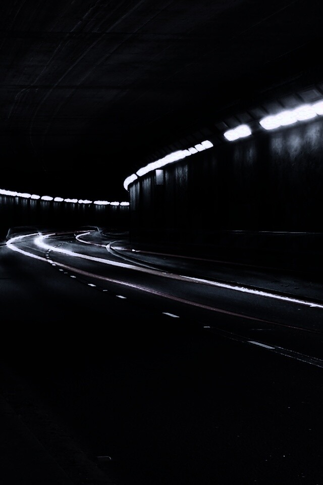 Огни в тоннеле обои