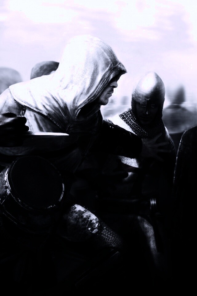 Ассасин убивает томплиера обои