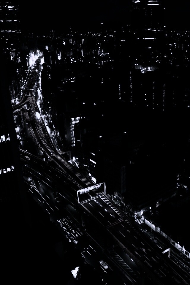 Вид на автостраду обои