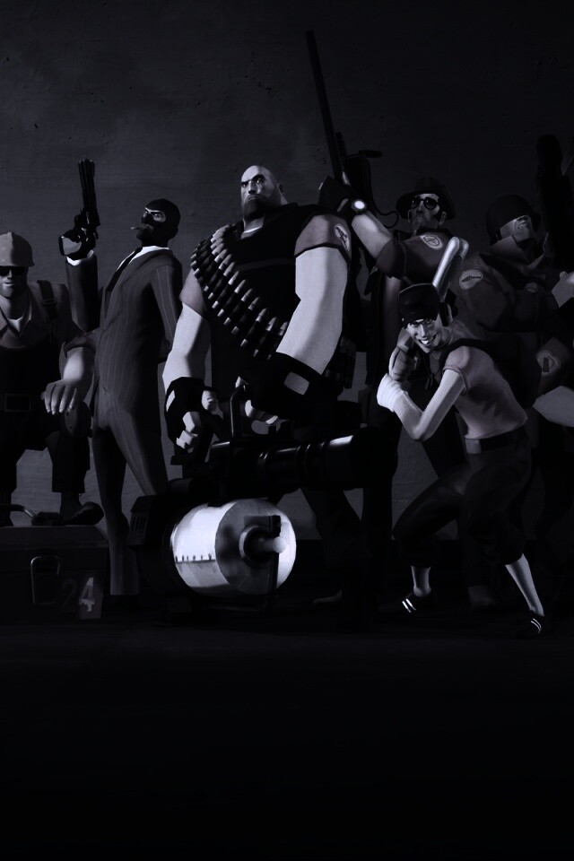 Герои игры Team Fortress 2 обои