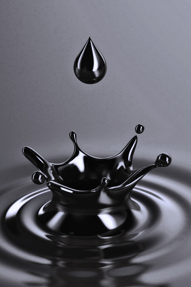 Золотая капля обои