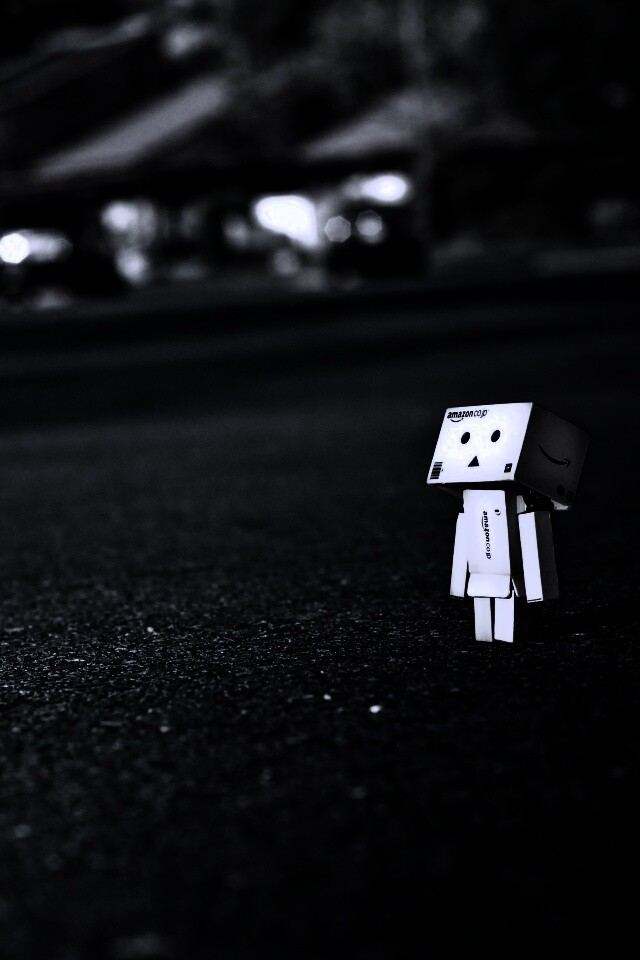 Данбо смотрит вверх обои