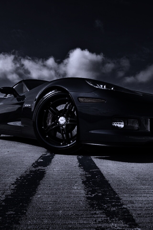 Синий спорткар обои