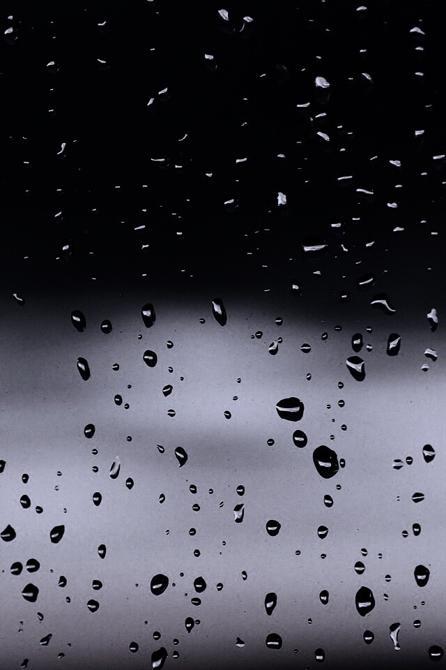 Капли на стекле обои