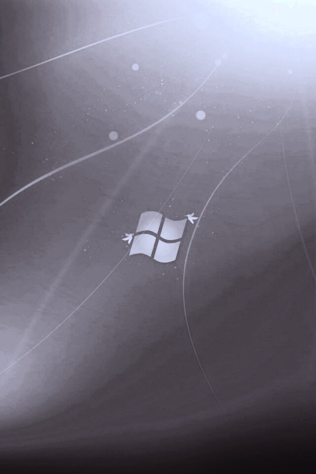 Оранжевый логотип Windows обои