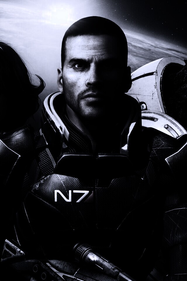 Mass Effect N7 обои