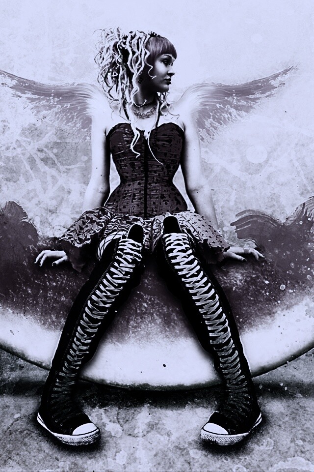 Арбузная девушка обои