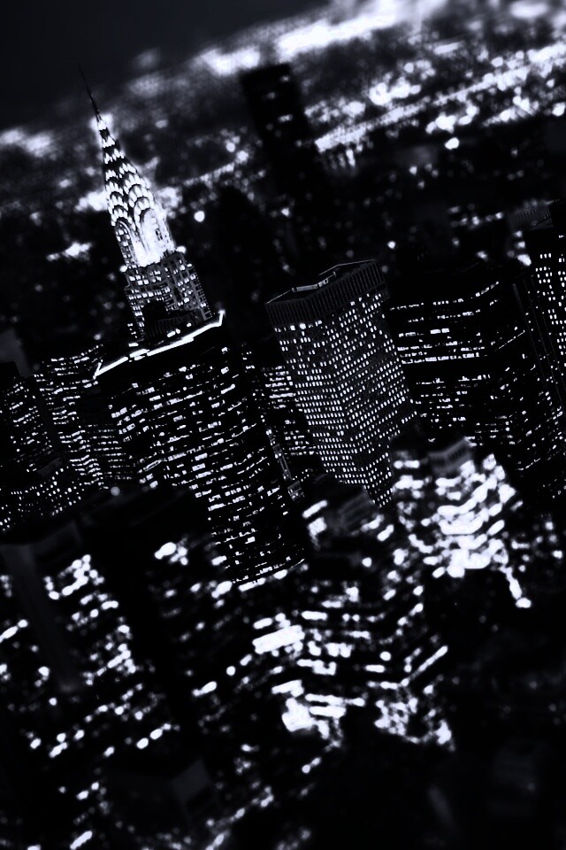 Ночной Нью-Йорк обои