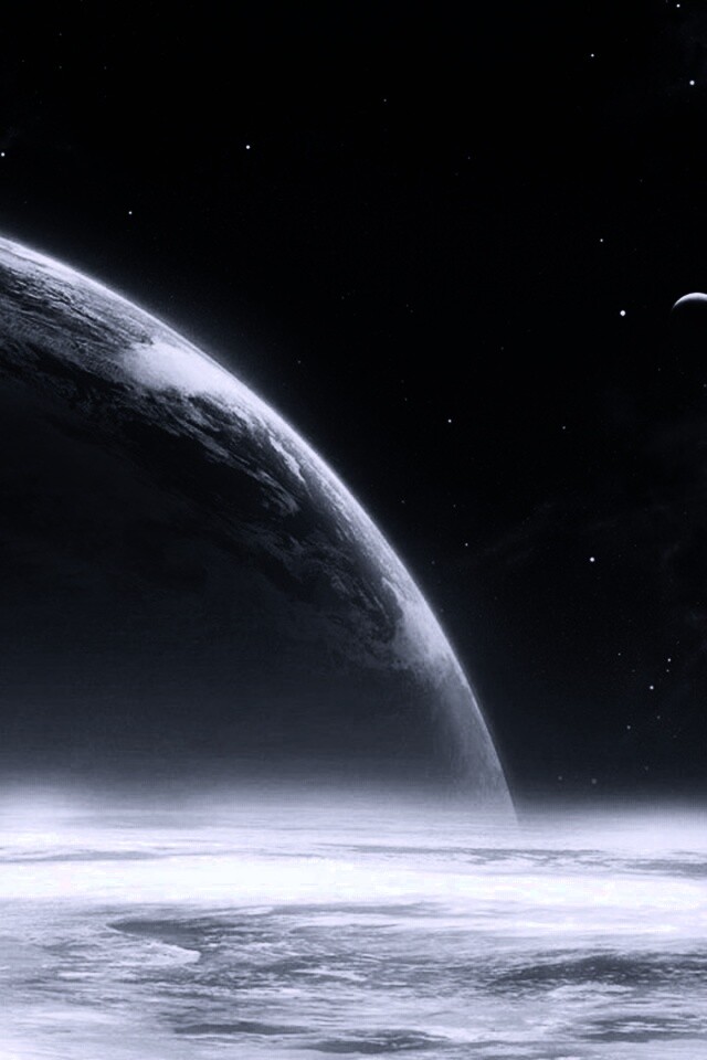 Планета за горизонтом обои