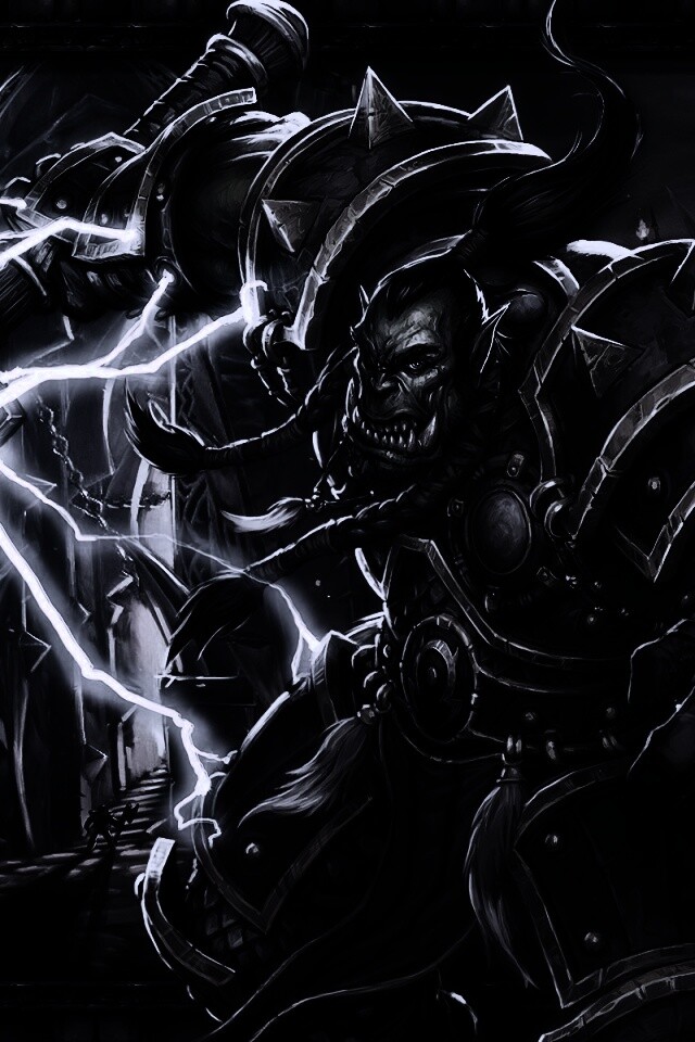 Орк из WOW обои