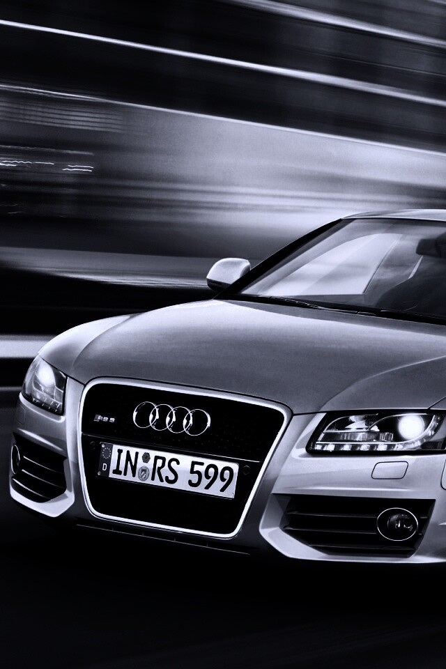 Ауди на скорости обои