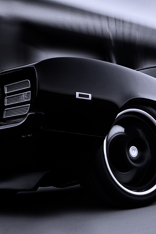 Мускул кар на повороте обои