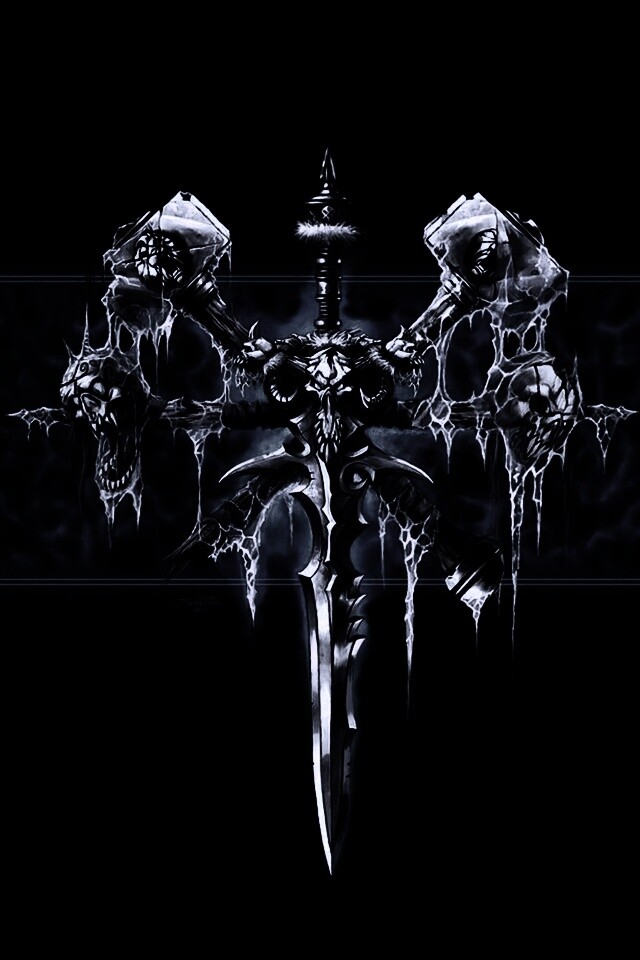 Логотип WarCraft Frothen Throne обои