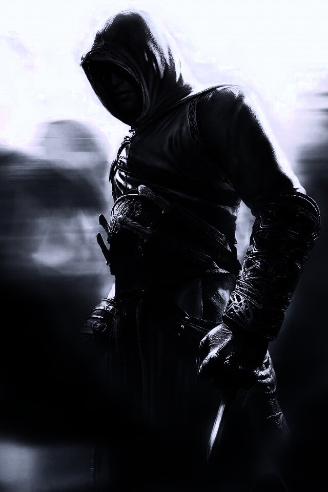 Ассасин в толпе обои