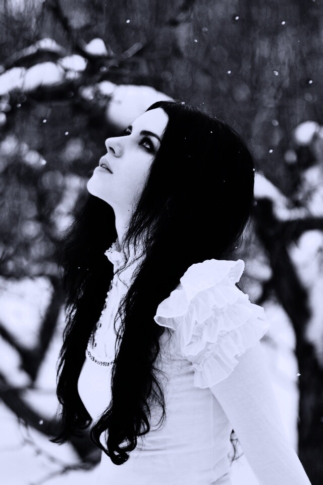 Белоснежная леди обои