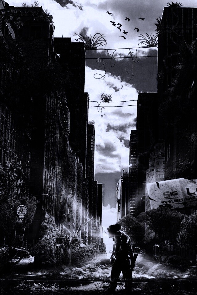 Постапокалиптический мир обои