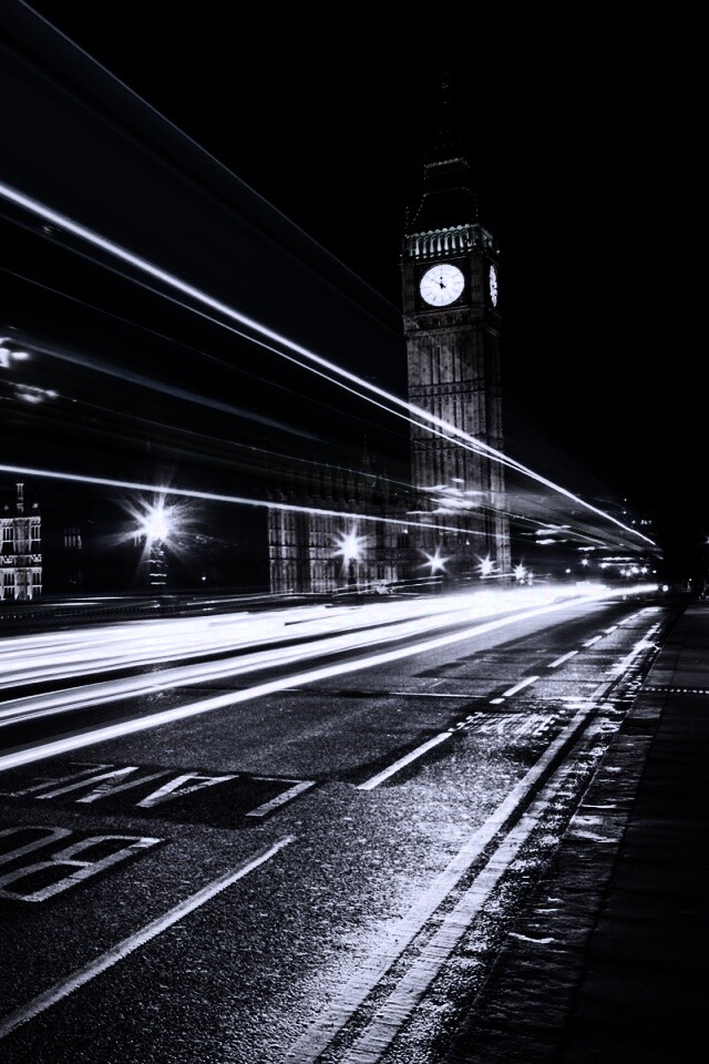 Ночной лондон обои