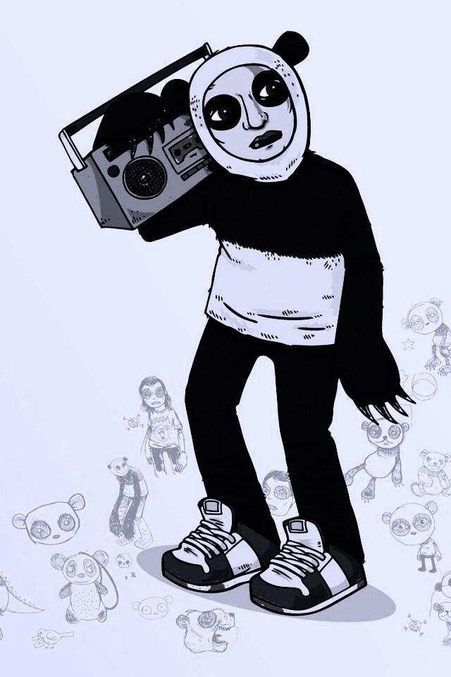 Панда - ньюэйдж обои