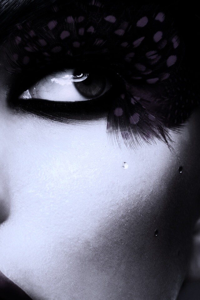 Макияж крупным планом обои