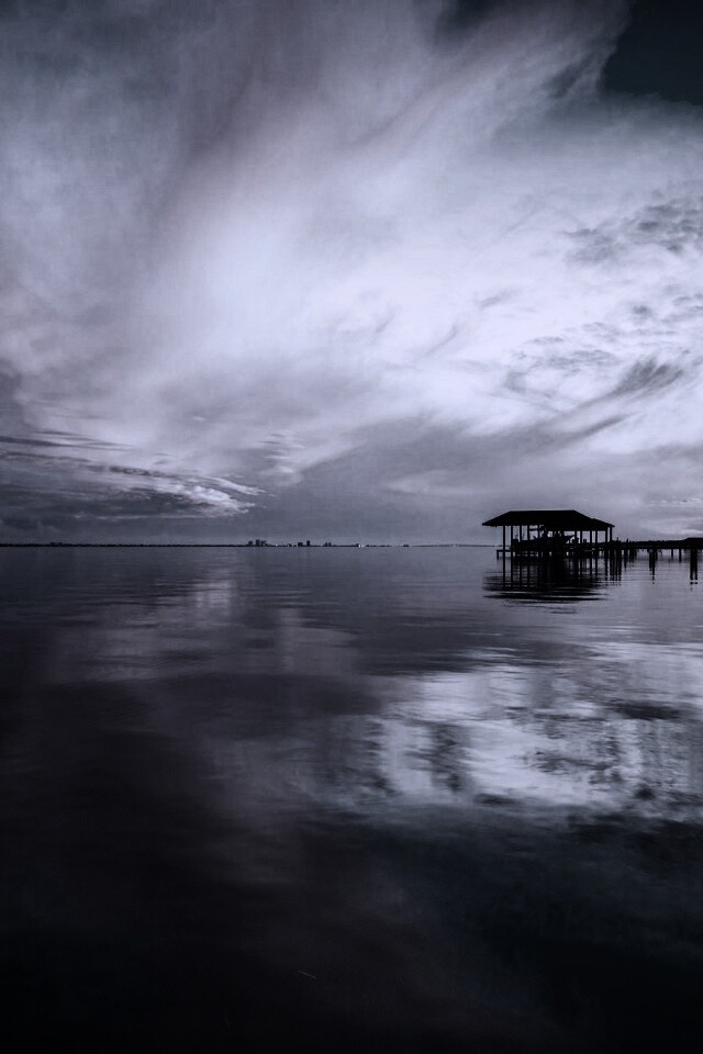 Прекрасный океанский закат обои