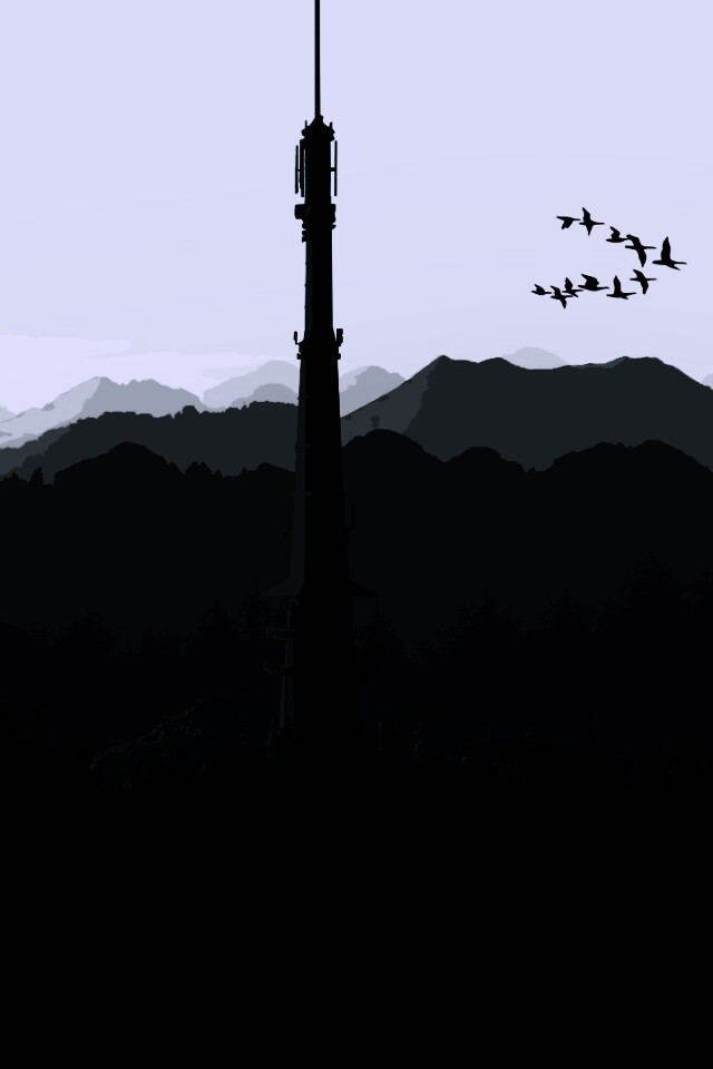 Зеленые горы обои