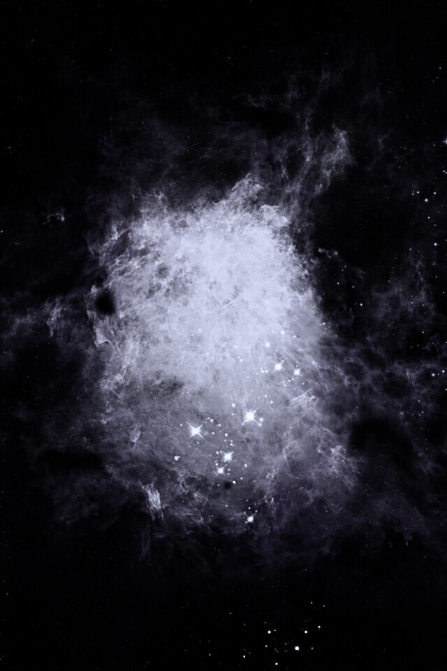 Фиолетовая туманность обои