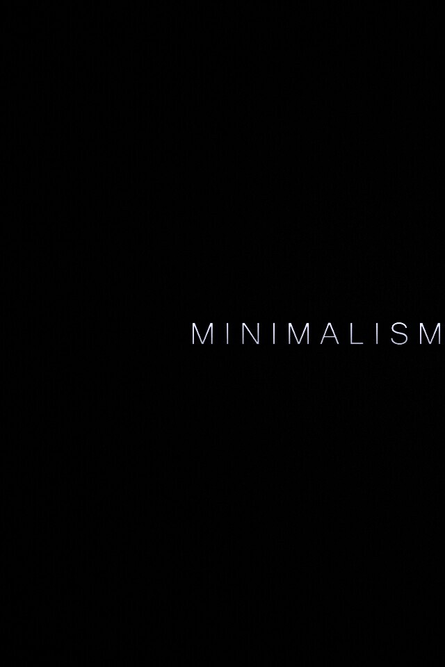 Минимализм обои