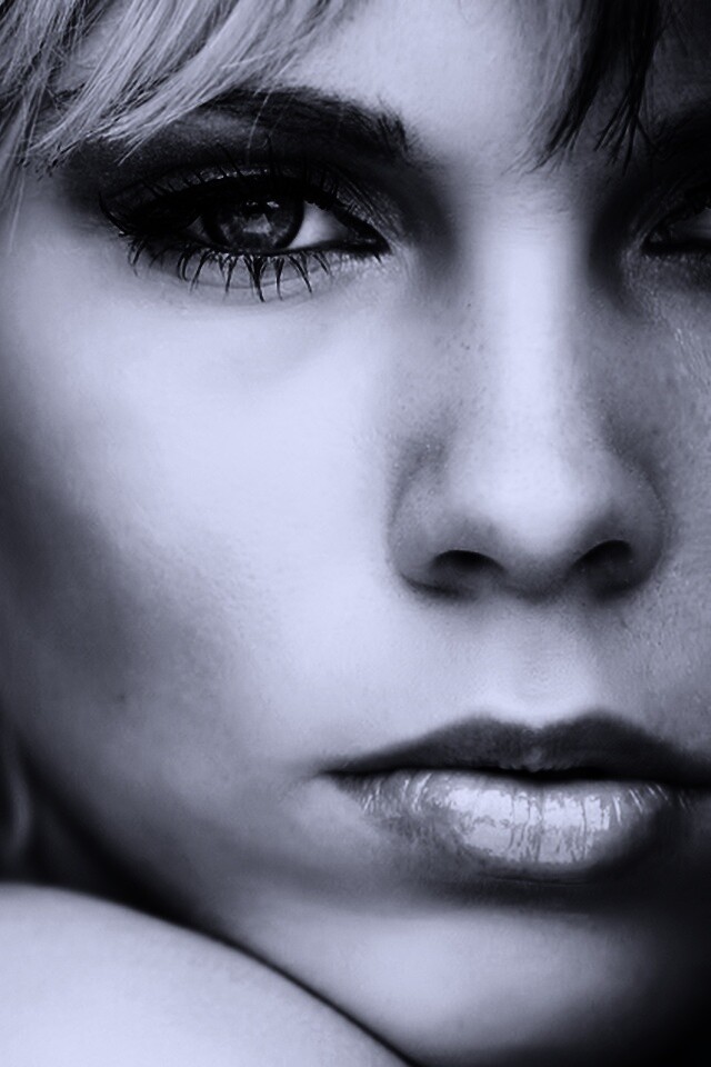 Черно-белое обои