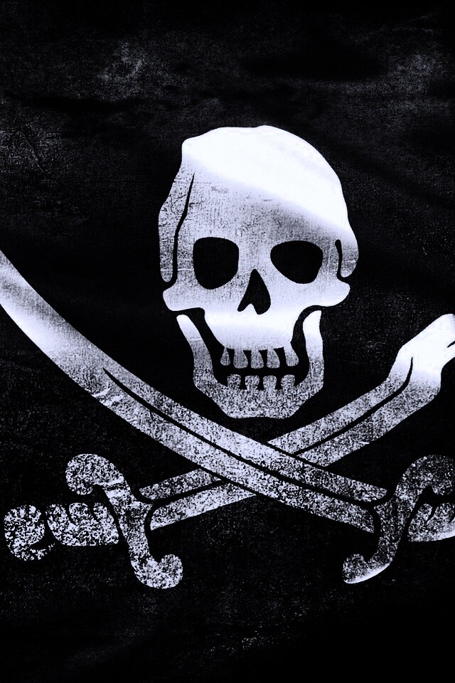 Пиратский флаг обои