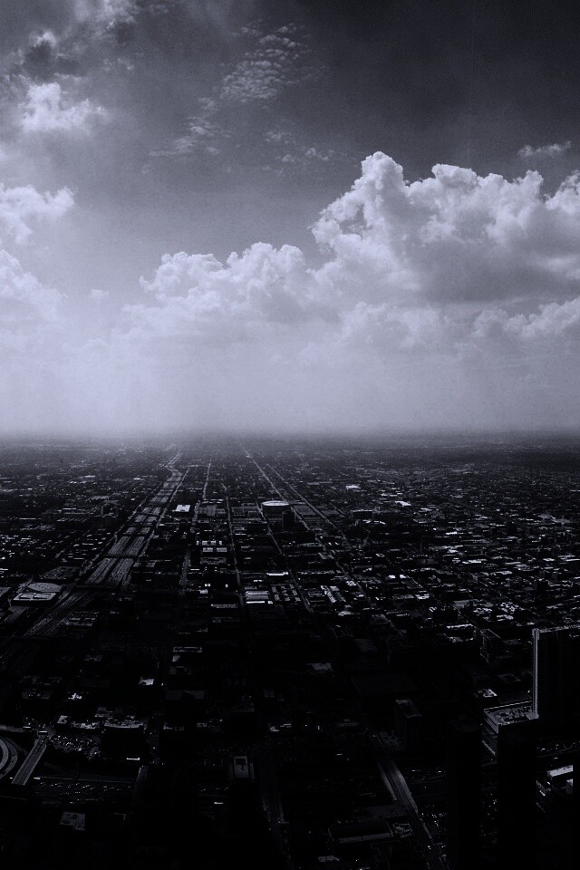 Город: вид сверху обои