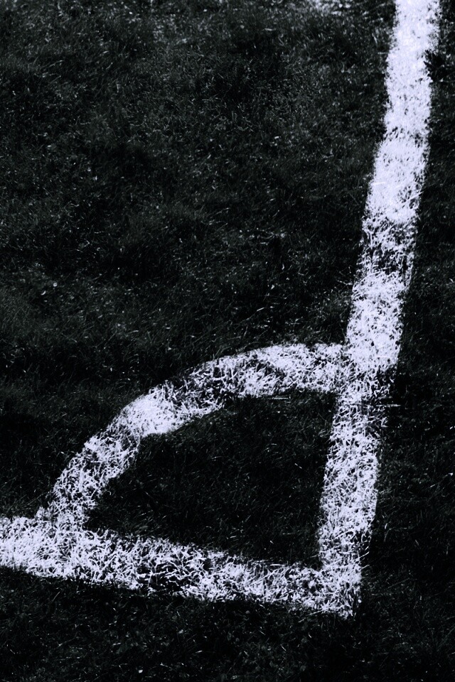 Угол футбольного поля обои