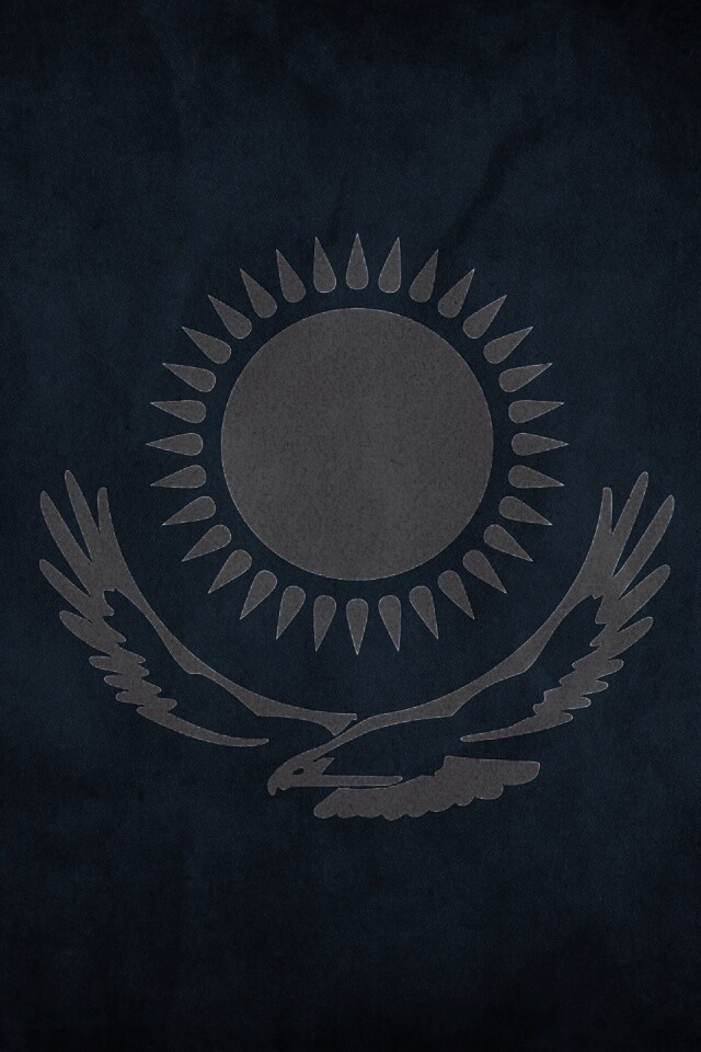 Флаг Казахстана обои