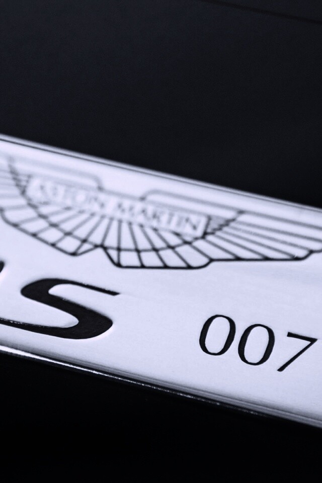 Астон Мартин Джеймса Бонда, табличка обои