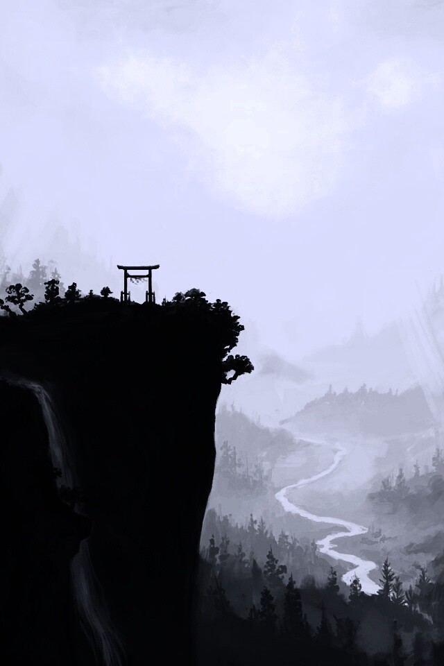 Пейзаж в китае обои