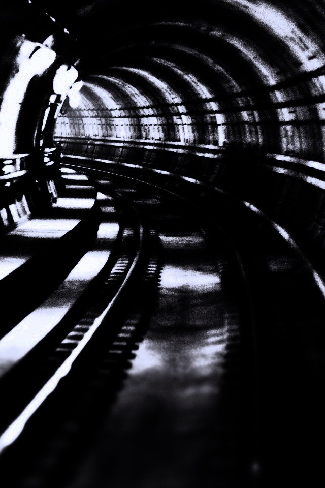 Тоннель метро обои