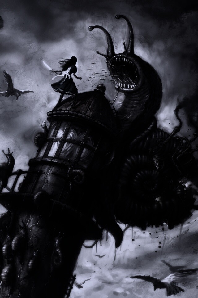 Битва с механической улиткой обои