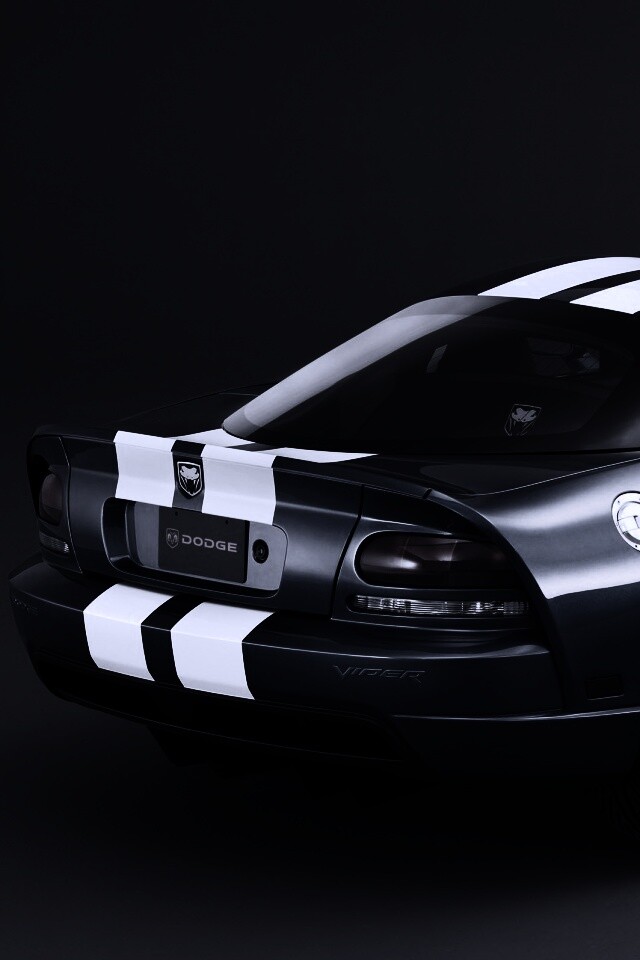 Синий Dodge Viper обои
