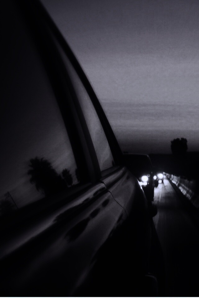 Вечерняя поездка обои