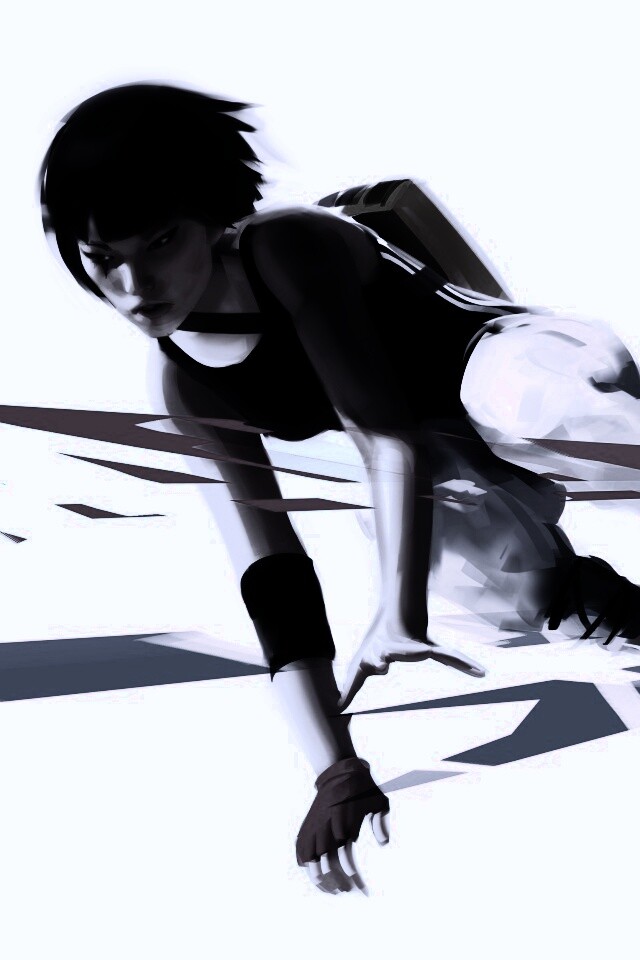 Фейт в прыжке обои