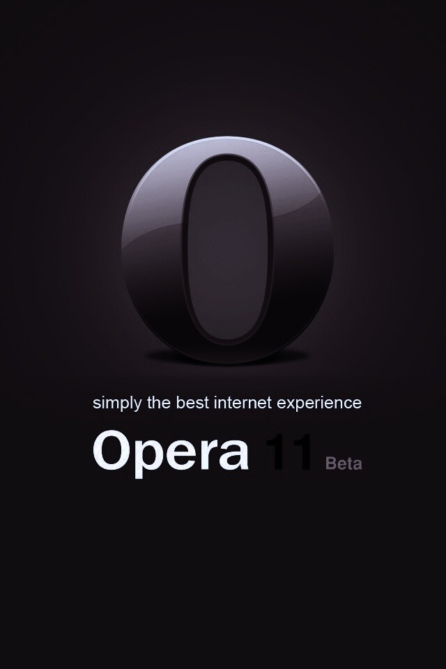 Opera 11 обои