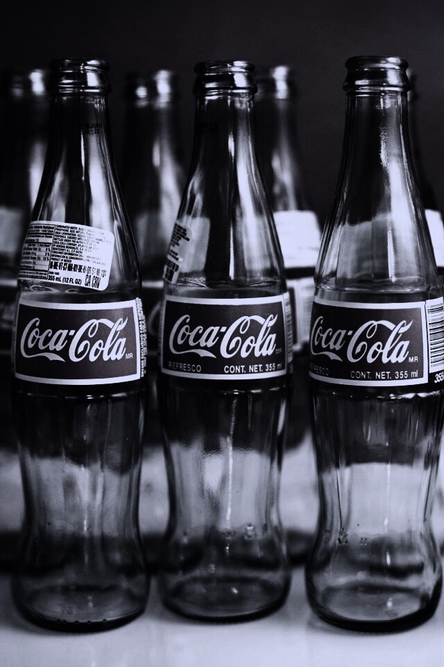 Бутылки Кока Колы обои