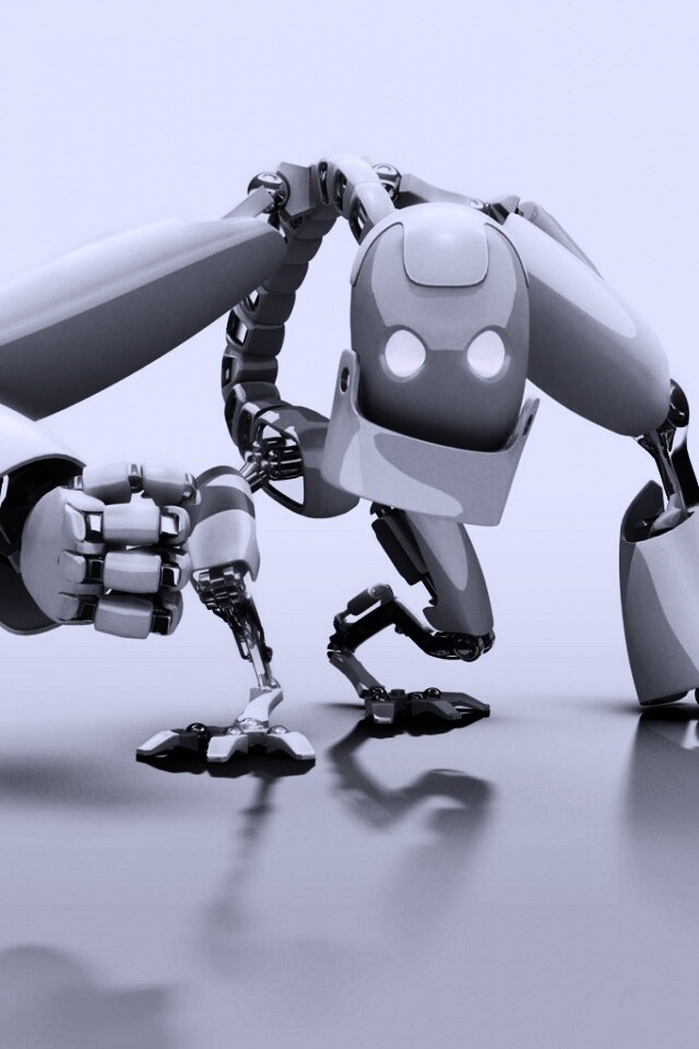 Крадущийся робот обои