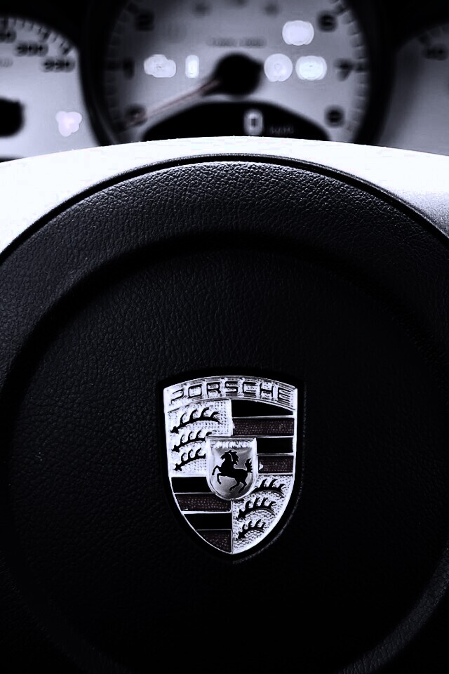 Руль Porshe обои
