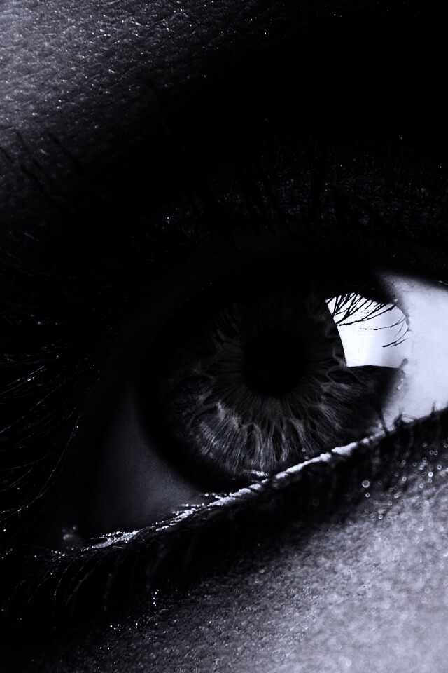 Оранжевый глаз обои