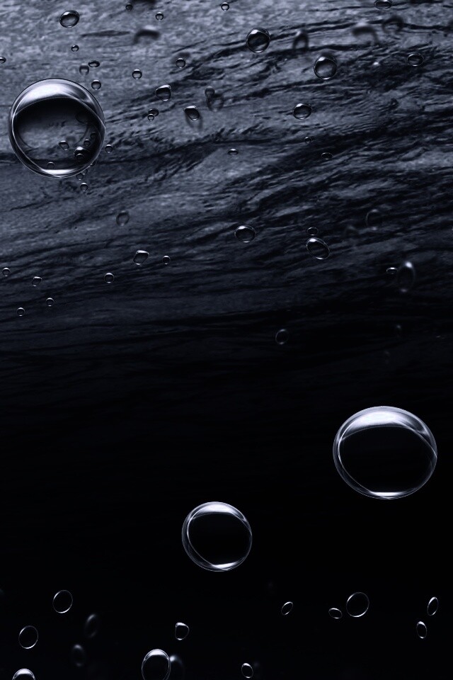 Пузыри под водой обои