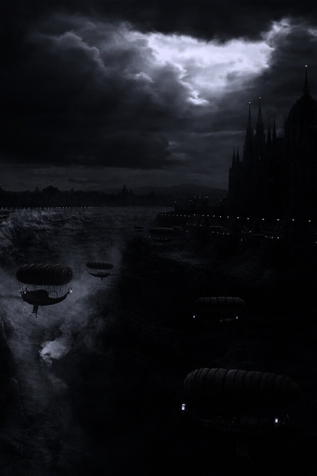 Фентезийный Будапешт обои