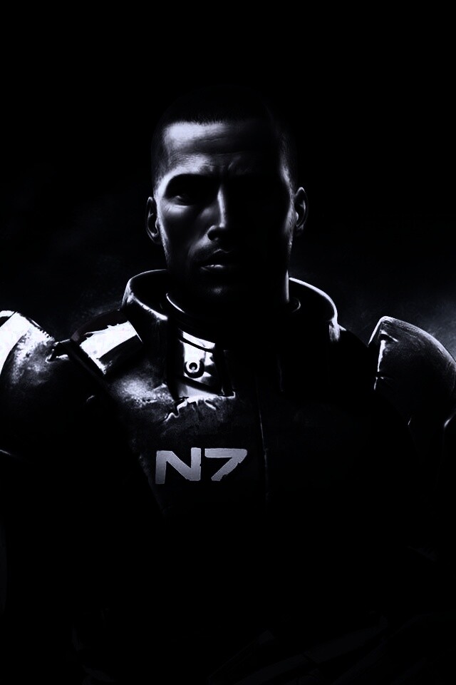 Шепард из Mass Effect обои