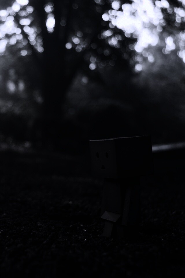 Картонный человечек обои